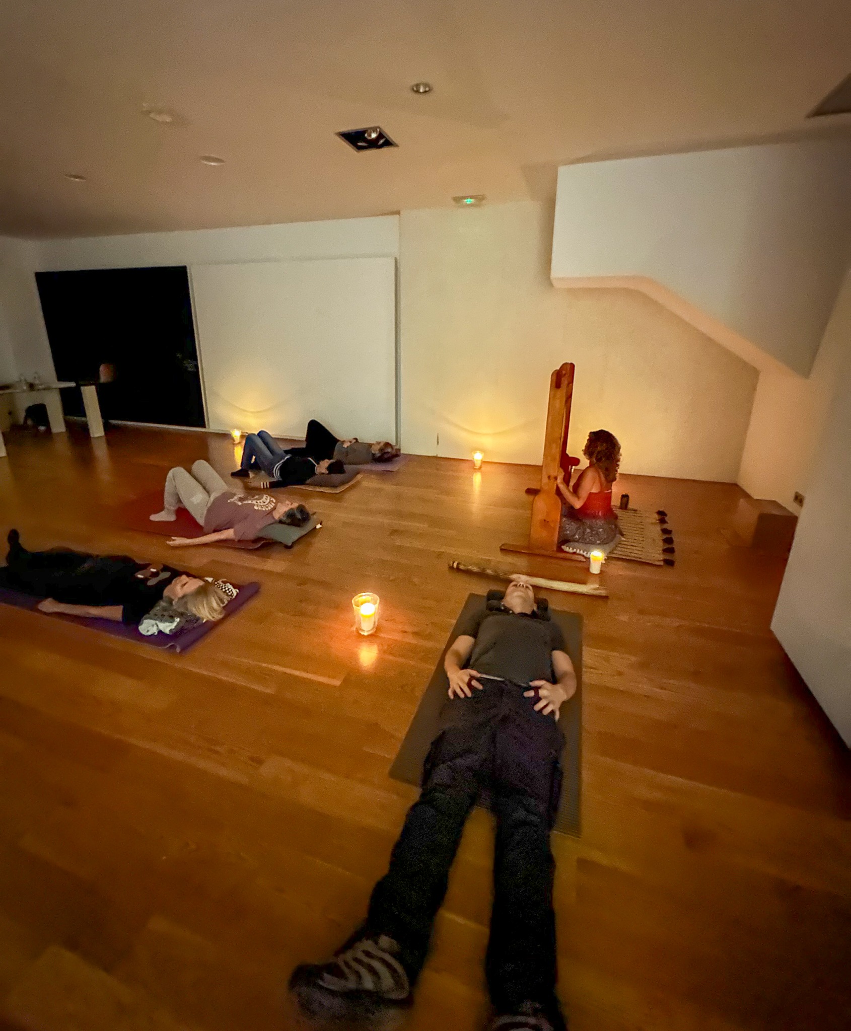 Sesión de sonoterapia con Gong